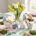 Decoración de Pascua decoración de mesa de ovejas figuras decorativas de ovejas 7,5 cm 4 piezas | Floristik24.es