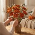 Flores secas de Achillea Orange, milenrama, 45-60 cm, 1 kg | Floristik24.es