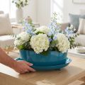 Cuenco de mesa de metal, decoración elegante y funcional para espacios de estar, 28cm | Floristik24.es