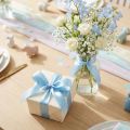 Cinta de regalo y decoración 15mm x 50m azul claro | Floristik24.es