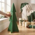 Decoración de fieltro para árbol de Navidad verde abeto Al. 80 cm | Floristik24.es