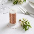 Alambre de mirto de cobre de 0,30 mm y 100 g para manualidades y floristería. | Floristik24.es