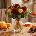 Cinta de regalo, cinta decorativa, cinta de raso naranja, 6 mm × 50 m | Floristik24.es