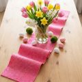 Cinta de fieltro rosa 15cm 5m | Floristik24.es