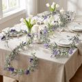 Guirnalda de lilas artificiales para decoración primaveral, ideal para ocasiones especiales y ocasiones de temporada. 145 cm, 2 unidades. | Floristik24.es
