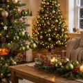 Bolas navideñas de cristal verde mix Ø6cm 24 uds | Floristik24.es