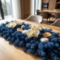 Deco musgo azul musgo seco para manualidades coloreado 500g | Floristik24.es