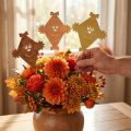 Dragones de otoño, estacas de jardín, estacas de otoño de 32,5 cm (12 unidades) | Floristik24.es