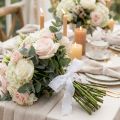 Cinta de organza blanca con volantes, cinta decorativa, 25 mm de ancho, 10 m de largo. | Floristik24.es