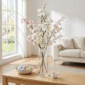 Rama de cerezo blanca decoración de primavera artificial rama decorativa 110cm | Floristik24.es