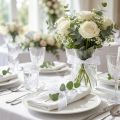 Cinta de gasa cinta de organza cinta decorativa organza blanca 25mm 20m | Floristik24.es