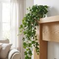 Enredadera de hiedra artificial decorativa para un diseño interior natural 183 cm | Floristik24.es