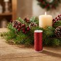 Alambre efecto caldo rojo Ø0,30mm 100g 140m - Decoración ideal para Navidad y manualidades | Floristik24.es