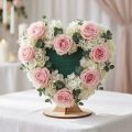 Espuma floral corazón 3D con pie espuma floral verde 30cm x 28cm | Floristik24.es