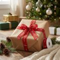 Cinta de regalo, Cinta navideña, Cinta navideña Feliz Navidad 25mm 18m | Floristik24.es