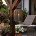 Farolillo decorativo farol colgante decoración de metal Ø25.5cm H43cm | Floristik24.es