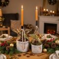 Adornos para árbol de Navidad, decoración de Adviento, colgante de estrella dorado W15cm 8 piezas | Floristik24.es