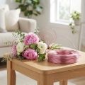 Alambre de aluminio Ø2mm 500g 60m en color rosa - Flexible, versátil para floristería, bricolaje y decoración | Floristik24.es