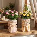 Maceta de cerámica Dreaming Girl Surtida H19.5cm 2 piezas | Floristik24.es