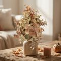 Ramo de flores artificiales de eucalipto decoración 30cm con capullos | Floristik24.es