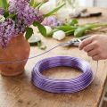 Alambre de aluminio 2mm 100g lavanda | Floristik24.es