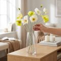 Decoración de amapola artificial para salones y oficinas, 95cm | Floristik24.es
