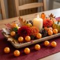 Cuentas decorativas Ø2cm naranja 12 piezas | Floristik24.es
