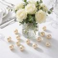 Cuentas decorativas Ø2cm champagne 12 piezas | Floristik24.es
