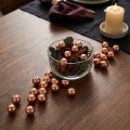 Cuentas decorativas cobre metalizado 14mm 35 piezas | Floristik24.es