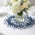 Cuentas decorativas de Ø8 mm, color azul, 250 unidades | Floristik24.es