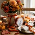 Cinta de terciopelo decorativa Naranja oscuro 10mm 20m | Floristik24.es