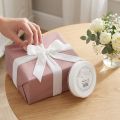 Cinta de terciopelo, cinta de regalo, cinta decorativa, terciopelo blanco, 20 mm de ancho, 10 m de largo | Floristik24.es