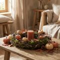 Corona decorativa corona de musgo con ramas de bonsái natural Ø30cm | Floristik24.es