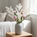 Ramas de ruscus, ramas decorativas, flores secas blanqueadas, 10 unidades | Floristik24.es