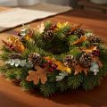 Piñas de aliso, producto natural para decoración y manualidades, color dorado, 3 cm, 300 g | Floristik24.es