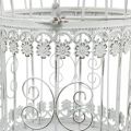 Floristik24 Decoración primavera, jaula para colgar, decoración metal, vintage, decoración boda 28,5cm