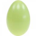 Floristik24 Huevos de ganso verde pastel huevos soplados Pascua decoración 12 piezas