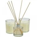 Floristik24 Set de regalo velas aromáticas de ambiente en vaso de vainilla