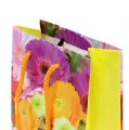 Floristik24 Bolsa de regalo con motivos florales 25cm x 34.5cm 1pc