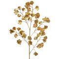 Floristik24 Rama de gingko planta artificial decorativa bronce brillo 84cm