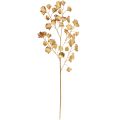 Floristik24 Rama de gingko planta artificial decorativa bronce brillo 84cm
