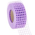 Floristik24 Cinta de malla morada, 4,5 cm de ancho, rollo de cinta decorativa para manualidades creativas, 10 m