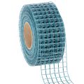 Floristik24 Cinta decorativa, cinta cuadriculada, 4,5 cm de ancho, azul, para proyectos de manualidades, 10 m