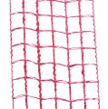 Floristik24 Cinta de malla 4,5cm x 10m rosa