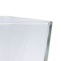 Floristik24 Cubos de vidrio transparente 10cm x 10cm x 10cm 6uds