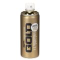 Floristik24 Pintura en aerosol decorativa con efecto cromo dorado, Montana Cans 400ml