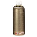 Pintura en aerosol decorativa con efecto cromo dorado, Montana Cans 400ml | Floristik24.es