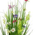 Floristik24 Ramo de hierba con flores 73cm
