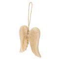 Colgante de madera con forma