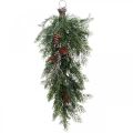 Floristik24 Deco ramas ramas artificiales de navidad para colgar 60cm